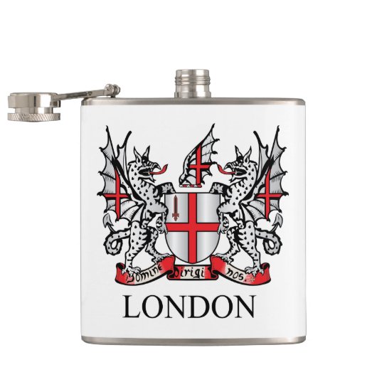 ロンドンの紋章 フラスク (オープン)