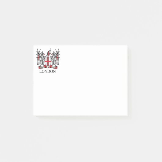 ロンドンの紋章 ポストイット (正面)
