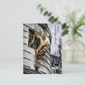 ロンドンの翼付きスプリングボク ポストカード (スタンド正面)