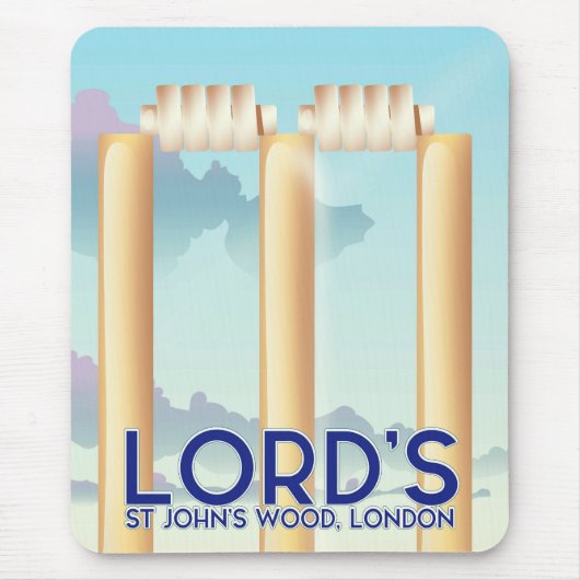 ロンドンの聖ヨハネの森 マウスパッド (正面)