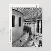 ロンドンの英国博物館 ポストカード (正面/裏面)