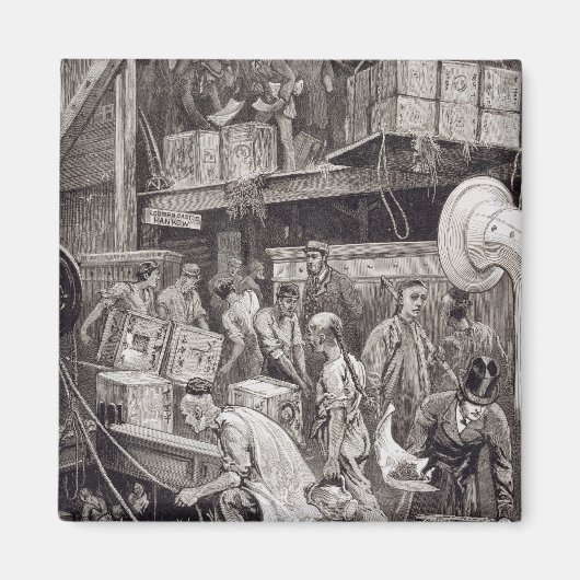 ロンドンの茶船でバルクを壊す マグネット (正面)