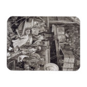 ロンドンの茶船でバルクを壊す マグネット (横)