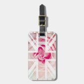 ロンドンの荷物のラベルにを離れて ラゲッジタグ (正面縦)