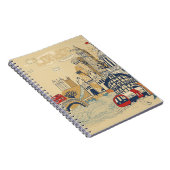 ロンドンの落書き場面 ノートブック (右側)