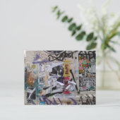 ロンドンの落書き ポストカード (スタンド正面)