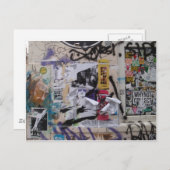 ロンドンの落書き ポストカード (正面/裏面)