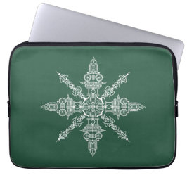 ロンドンの街の隠された言葉とイメージ ラップトップスリーブ