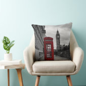 ロンドンの装飾用クッションの赤い電話ボックス クッション (椅子)