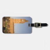 ロンドンの記念品の写真のビッグベン ラゲッジタグ (正面横)