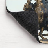 ロンドンの記念品の写真のBoudiccaの彫像 マウスパッド (コーナー)