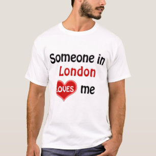 ロンドンの誰かがTシャツを愛している Tシャツ