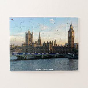 ロンドンの議会建築 ジグソーパズル