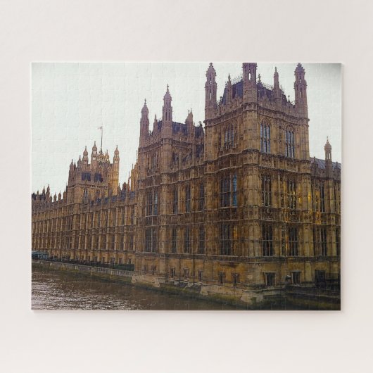 ロンドンの議会 ジグソーパズル (横)