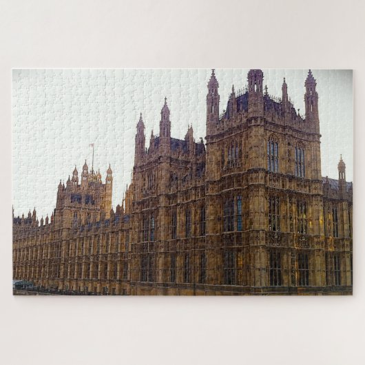 ロンドンの議会 ジグソーパズル (横)