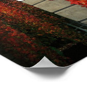 ロンドンの赤いツタ ポスター (角)