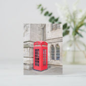 ロンドンの赤い電話ボックス ポストカード (スタンド正面)
