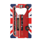 ロンドンの赤バス クレジットカード栓抜き (裏面)