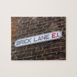 ロンドンの通りシンボルや象徴- Brick Lane -8x10 - 110 pc ジグソーパズル