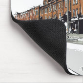 ロンドンの通り場面 マウスパッド (コーナー)