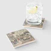 ロンドンの通り1869年 ストーンコースター (横)