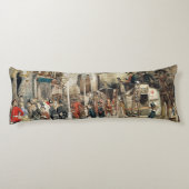 ロンドンの通り1869年 ボディピロー (裏面)