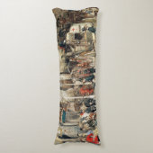 ロンドンの通り1869年 ボディピロー (正面縦)