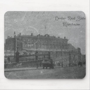 ロンドンの道の場所、マンチェスター、c.1910 マウスパッド