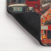 ロンドンの道路工事 マウスパッド (コーナー)