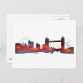 ロンドンの郵便はがき ポストカード (正面/裏面)