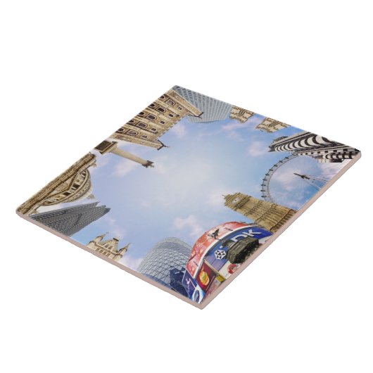 ロンドンの陸標 タイル (側面)