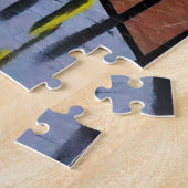 ロンドンの雨の日 ジグソーパズル (側面)