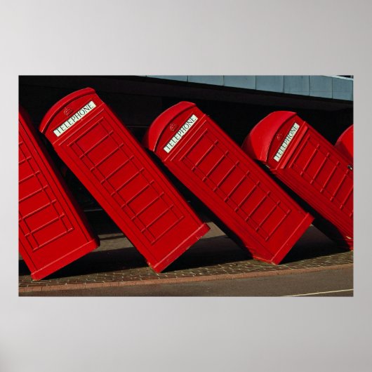 ロンドンの電話ブース ポスター (正面)