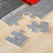 ロンドンの電話ブース&ポストボックス ジグソーパズル (側面)