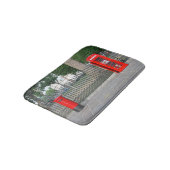 ロンドンの電話ブース&ポストボックス バスマット (アングル)