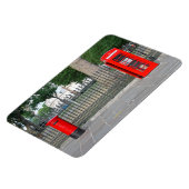 ロンドンの電話ブース&ポストボックス マグネット (左側)