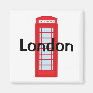 ロンドンの電話ブース マグネット