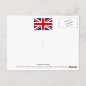 ロンドンの電話ボックスに「Going green」 ポストカード (裏面)