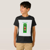ロンドンの電話ボックスに「Going green」 Tシャツ (正面フル)