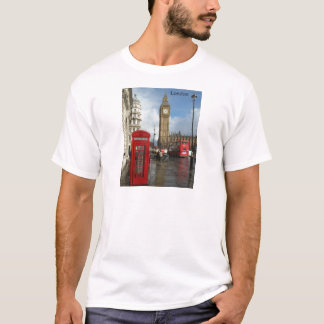 ロンドンの電話箱及びビッグベン(St.K) Tシャツ
