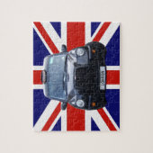 ロンドンの黒いタクシー ジグソーパズル (縦)