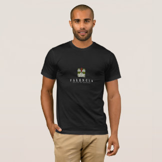 ロンドンの黒のバレンシアの家 Tシャツ