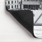 ロンドンのArundelの家の北の眺め マウスパッド (コーナー)