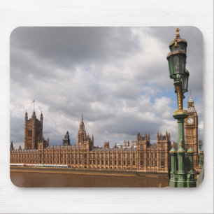 ロンドンのmousepadのビッグベンそして議会 マウスパッド