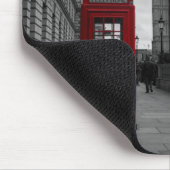 ロンドンのmousepadの赤い電話ボックス マウスパッド (コーナー)