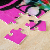 ロンドンのSouthbank - 20x30 -の落書き1014年のPC ジグソーパズル (側面)