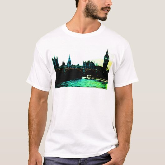 ロンドンのTシャツかスエットシャツ Tシャツ (正面)