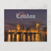 ロンドンはがき英国議会 ポストカード (正面)