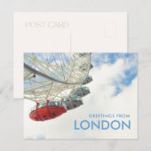 ロンドンはがき ポストカード (正面/裏面)