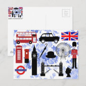 ロンドンはがき ポストカード (正面/裏面)